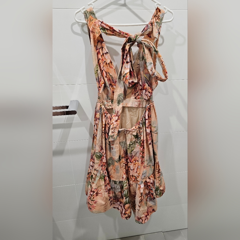 Zimmermann Candescent Plunge Neck Mini - Picture 2 of 6